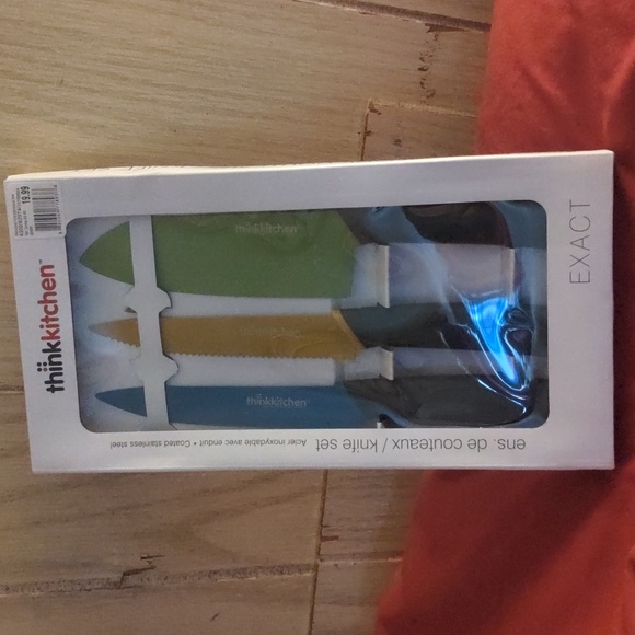 Think Kitchen knife set NWT 3pc set - Picture 11 of 12